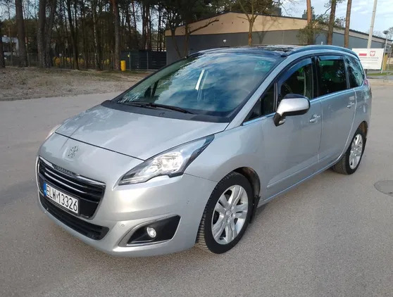 peugeot 5008 Peugeot 5008 cena 30500 przebieg: 208000, rok produkcji 2015 z Tuszyn